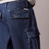 90-talsinspirerade Denim-cargoshorts 90-talsinspirerade Denim-cargoshorts