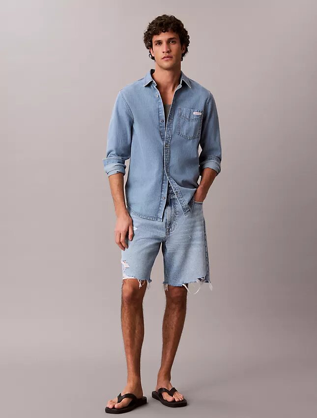 90-talsinspirerade Denim-shorts 90-talsinspirerade Denim-shorts