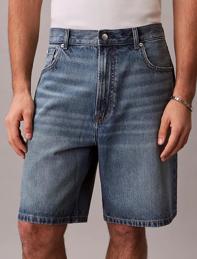 90-talsinspirerade Denim-shorts 90-talsinspirerade Denim-shorts
