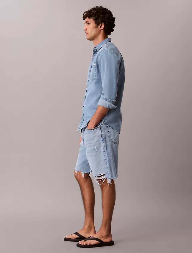 90-talsinspirerade Denim-shorts 90-talsinspirerade Denim-shorts