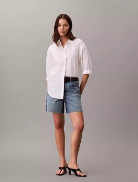 90-talsjeansshorts i 6 tum