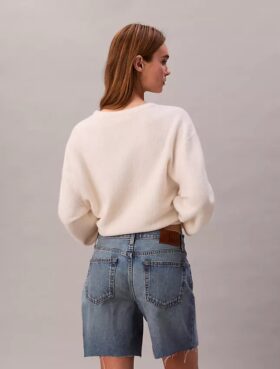 90-talsjeansshorts i 6 tum