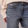 90-talsjeansshorts i 6 tum