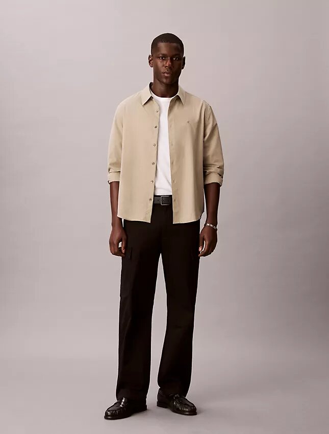 90s Straight Cotton Stretch Cargo Byxor 90s Straight Cotton Stretch Cargo Byxor