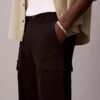 90s Straight Cotton Stretch Cargo Byxor 90s Straight Cotton Stretch Cargo Byxor