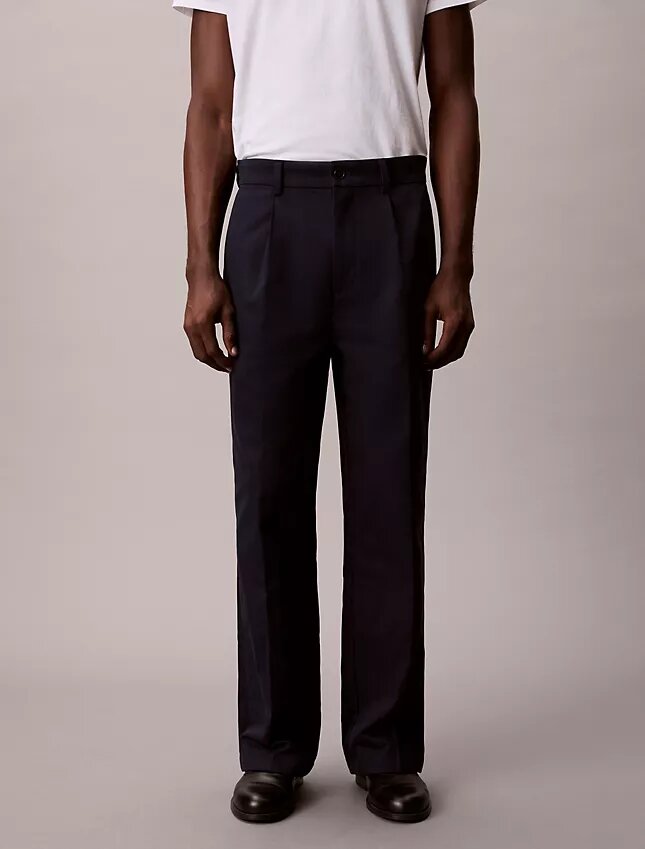 90s Straight-inspirerade raka chinos byxor med pressveck 90s Straight-inspirerade raka chinos byxor med pressveck