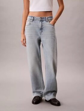 90s Straight, lätta jeans