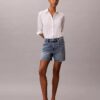 A-linjeformade shorts i Denim A-linjeformade shorts i Denim