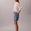 A-linjeformade shorts i Denim