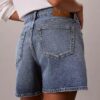 A-linjeformade shorts i Denim A-linjeformade shorts i Denim