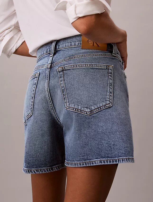 A-linjeformade shorts i Denim A-linjeformade shorts i Denim