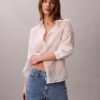 A-linjeformade shorts i Denim