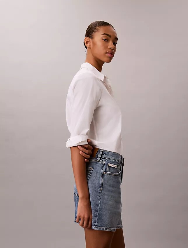 A-linjeformade shorts i Denim A-linjeformade shorts i Denim