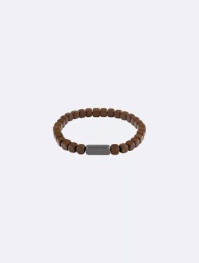 Armband med fyrkantiga pärlor