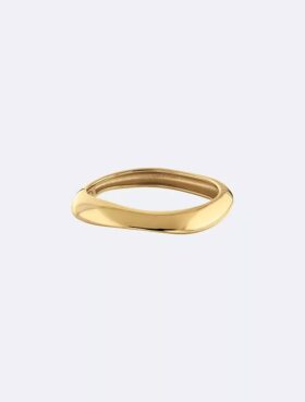 Armband med skulpturala konturer