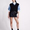 Asymmetrisk minikjol i Denim Asymmetrisk minikjol i Denim