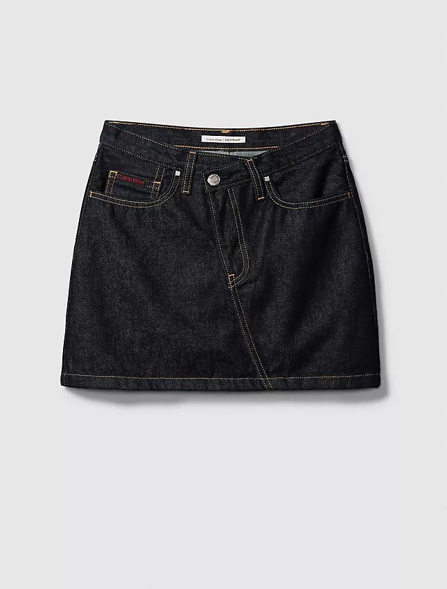 Asymmetrisk minikjol i Denim Asymmetrisk minikjol i Denim
