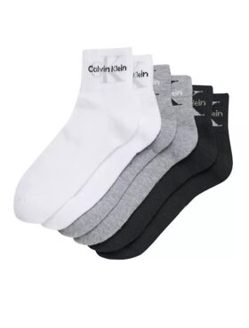 Athletic Terry Monologo Cushion 6-pack blandade kvartsstrumpor