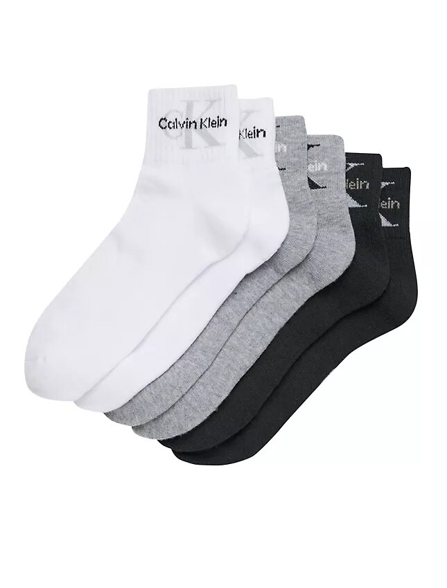 Athletic Terry Monologo Cushion 6-pack blandade kvartsstrumpor Athletic Terry Monologo Cushion 6-pack blandade kvartsstrumpor
