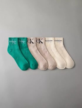Athletic Terry Quarter 6-pack strumpor