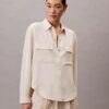 Avslappnad button-down Utility Shirt Avslappnad button-down Utility Shirt