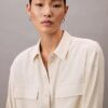 Avslappnad button-down Utility Shirt Avslappnad button-down Utility Shirt