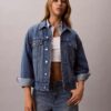 Avslappnad Denim Jacket Avslappnad Denim Jacket