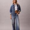 Avslappnad Denim Jacket Avslappnad Denim Jacket