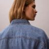 Avslappnad Denim Jacket Avslappnad Denim Jacket