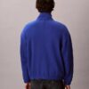 Avslappnad jacka i fleece av ullblandning Avslappnad jacka i fleece av ullblandning