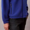 Avslappnad jacka i fleece av ullblandning Avslappnad jacka i fleece av ullblandning