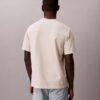 Avslappnad T-shirt i bomullsblandning
