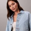 Avslappnad Trucker Jacket i denim Avslappnad Trucker Jacket i denim