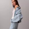 Avslappnad Trucker Jacket i denim Avslappnad Trucker Jacket i denim