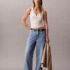 Avslappnade Barrel-Jeans Avslappnade Barrel-Jeans