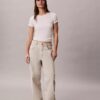 Avslappnade Barrel-Jeans Avslappnade Barrel-Jeans