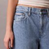 Avslappnade Barrel-Jeans Avslappnade Barrel-Jeans