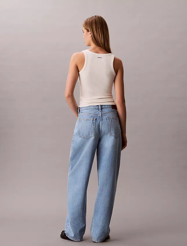 Avslappnade Barrel-Jeans Avslappnade Barrel-Jeans