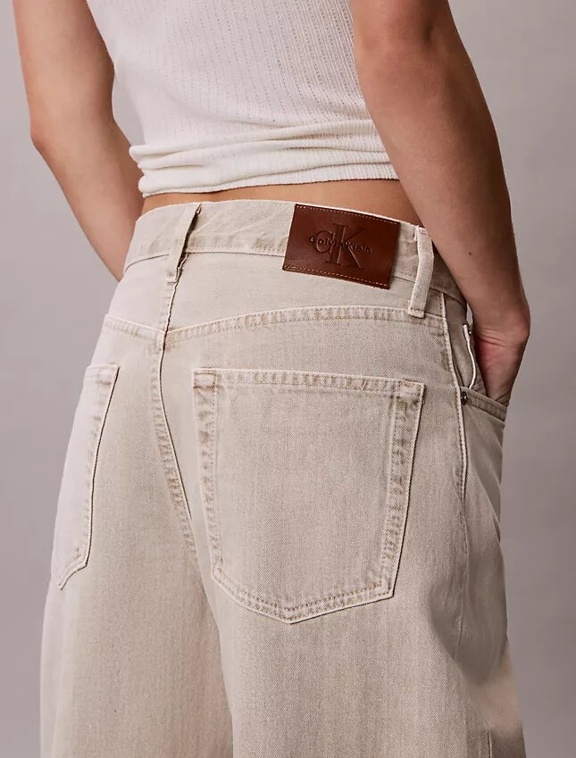 Avslappnade Barrel-Jeans Avslappnade Barrel-Jeans