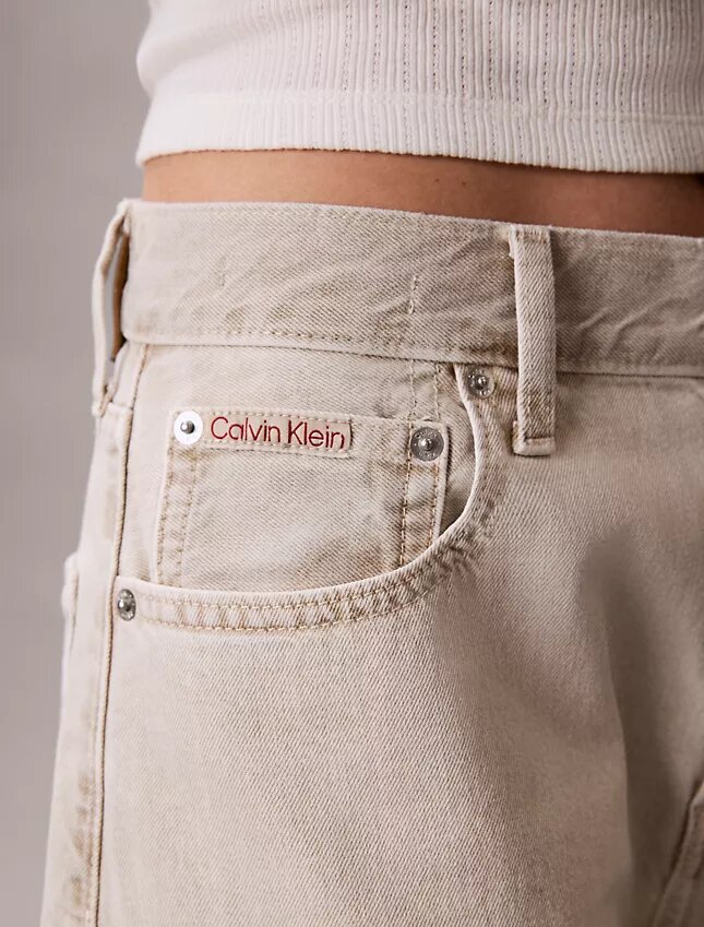 Avslappnade Barrel-Jeans Avslappnade Barrel-Jeans