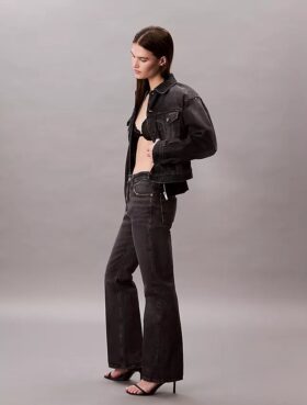 Avslappnade bootcut-Jeans