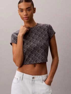 Baby-T-shirt med emblem