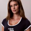 Baby-T-shirtklänning med rund halsringning och 1989-logotyp