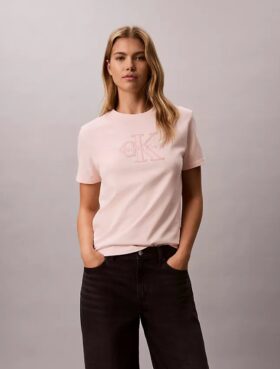 Baby Terry Monologo-T-shirt med tryck