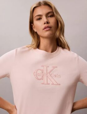 Baby Terry Monologo-T-shirt med tryck