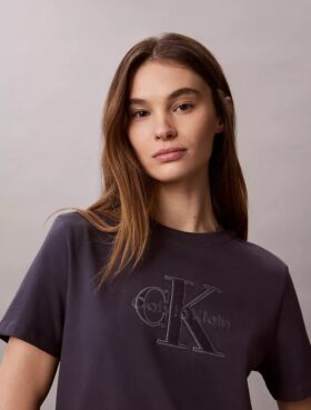 Baby Terry Monologo-T-shirt med tryck
