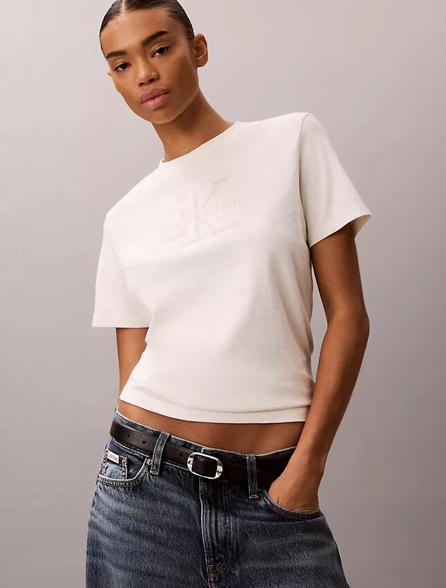 Baby Terry Monologo-T-shirt med tryck Baby Terry Monologo-T-shirt med tryck