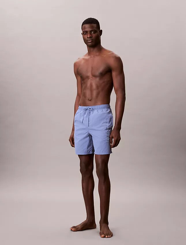 Badshorts med logotyp Badshorts med logotyp