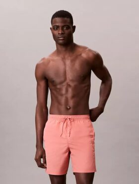 Badshorts med logotyp Badshorts med logotyp