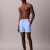 Badshorts med logotyp i midjan Badshorts med logotyp i midjan